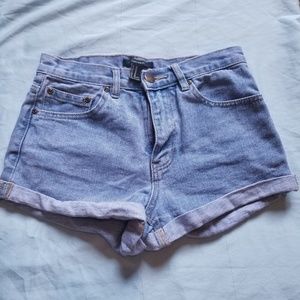 FOREVER 21 DENIM SHORTS